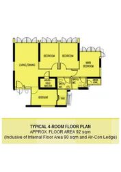 Blk 57 Teban View (Jurong East), HDB 4 Rooms #574741681